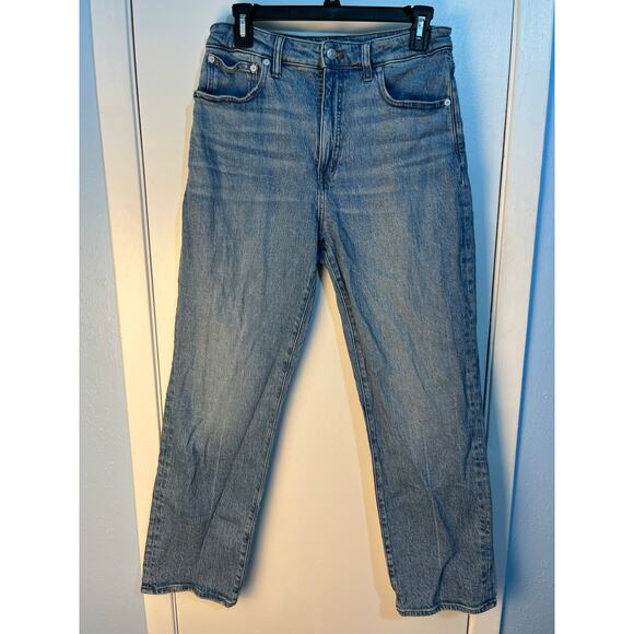 Madewell Jeans Size 29 High Rise Curvy 90s Straight Festival - Picture 1 of 8